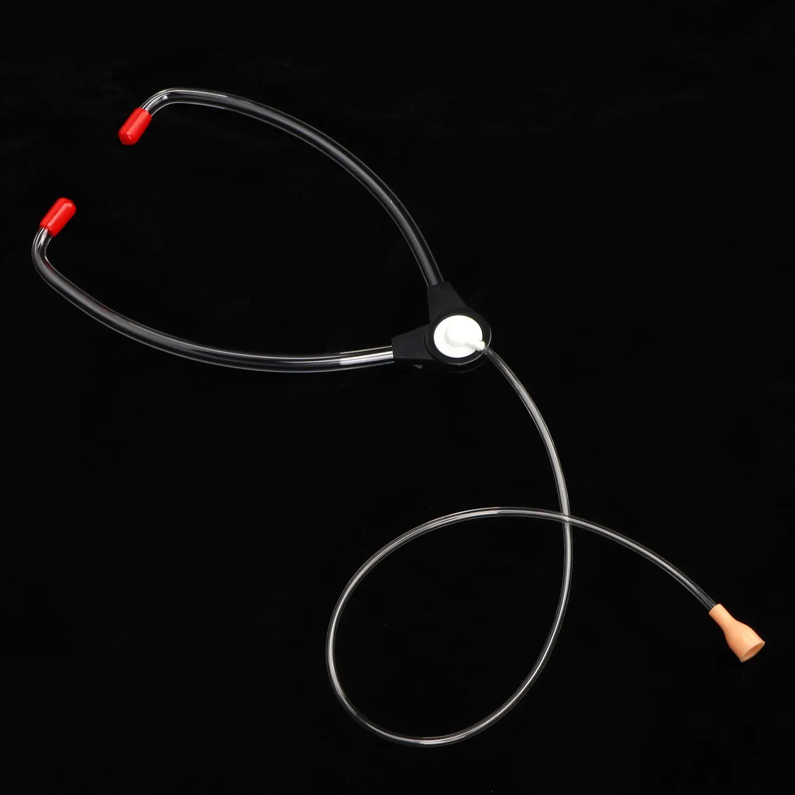 استبدال أنابيب سماعة الطبيب بكلتا الأذنين ملحق كشف الصوت لـ bte ITE ITC CIC Black