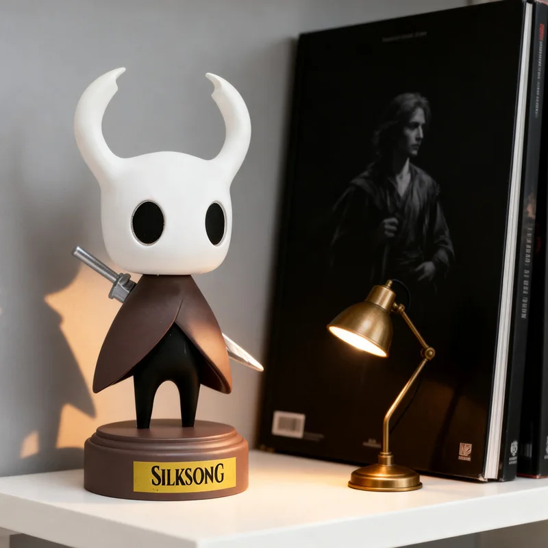 En Existencia, Adorno Bonito del Juego Hollow Knight Silksong, Decoración de Escritorio de Computadora, Figura Coleccionable, Regalo de Cumpleaños para un Amigo