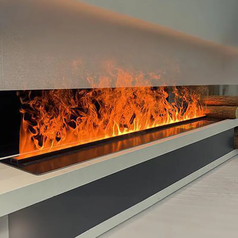 【Hot】Local Stock USA EU 3D Water Vapor Fireplace   with UV Electric Fireplace TV Stand Inserts Living Room Decorative, Fast Deli