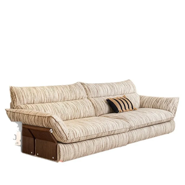 Yunbian sofa can be fully dismantled and washed cotton and linen fabric sofa French medieval cat scratching cloth