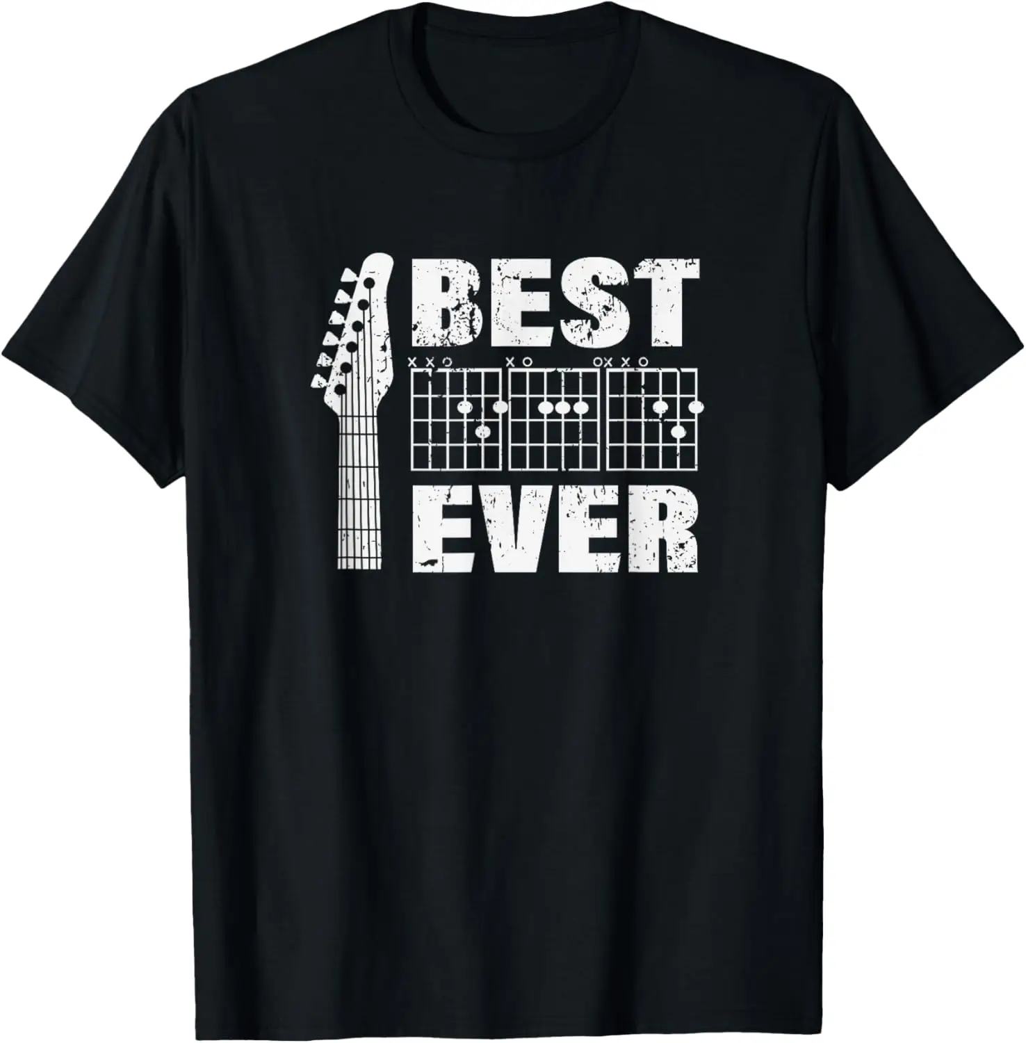 

Guitar Lover Gift For The Best Dad Ever Funny Guitar Player T-Shirt