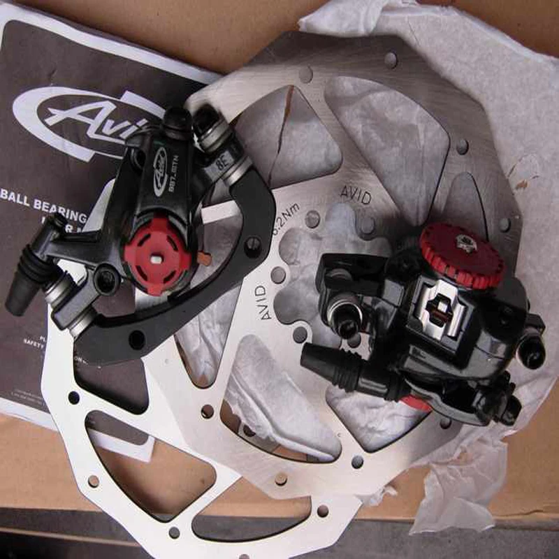 Bicycle Brake BB7 Caliper Disc FR7 Mountain MTB Bike Brake Front Rear HS1/G3 160/180mm Rotor Bicycle part PK to BB5