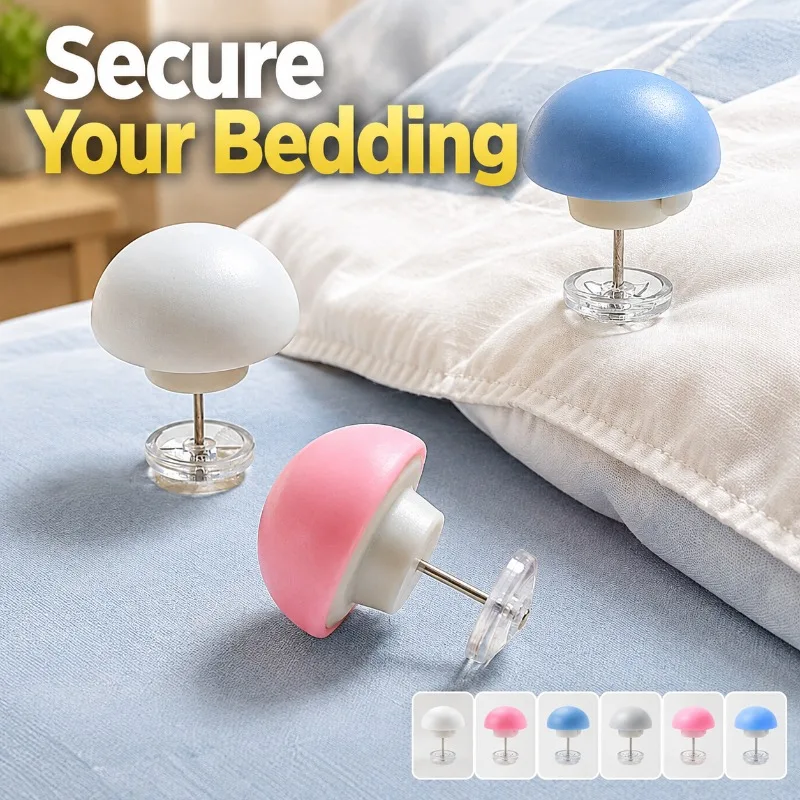 Household Quilt Fastener Detachable Anti-shift Duvet Corner Button Holder Prevent Bedding Slipping Bed Sheet Cover Securing