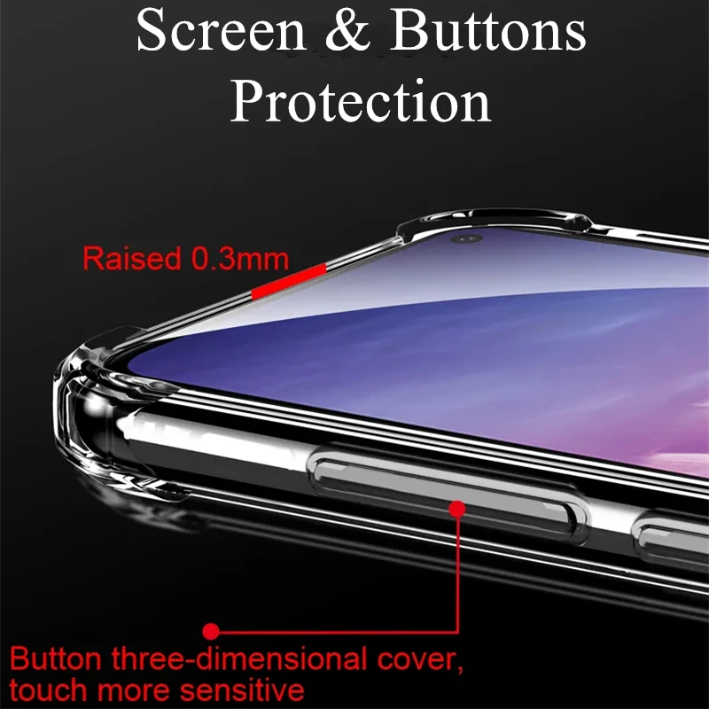 For LG Velvet Case Shockproof Back Cover Transparent Silicone Case For LG Velvet 5G Case G900N Coque Fundas Shell view 5