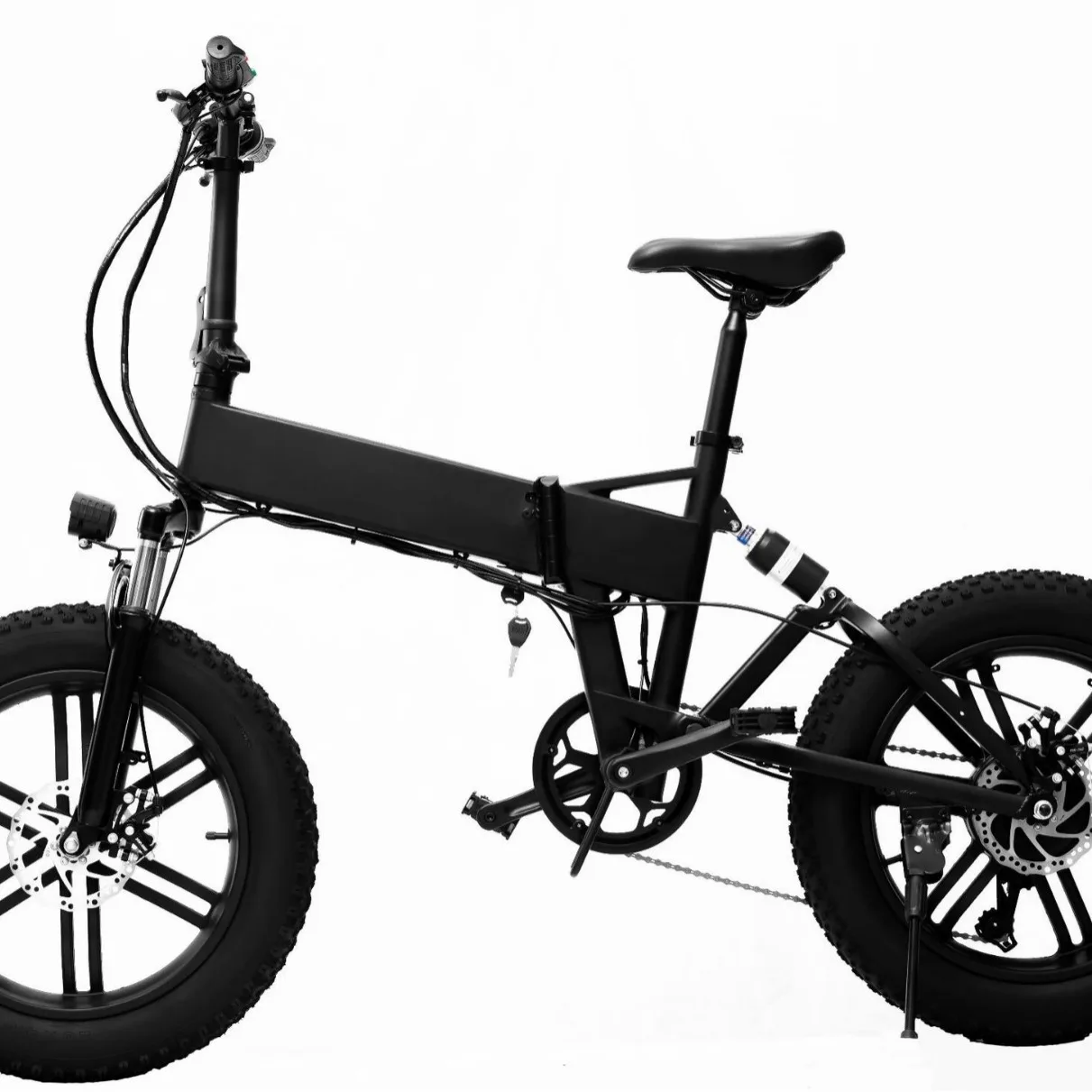 Multifunctional Electric Bicycle Beach Electric Mountain Bike Shock Absorption 26 Inch Folding