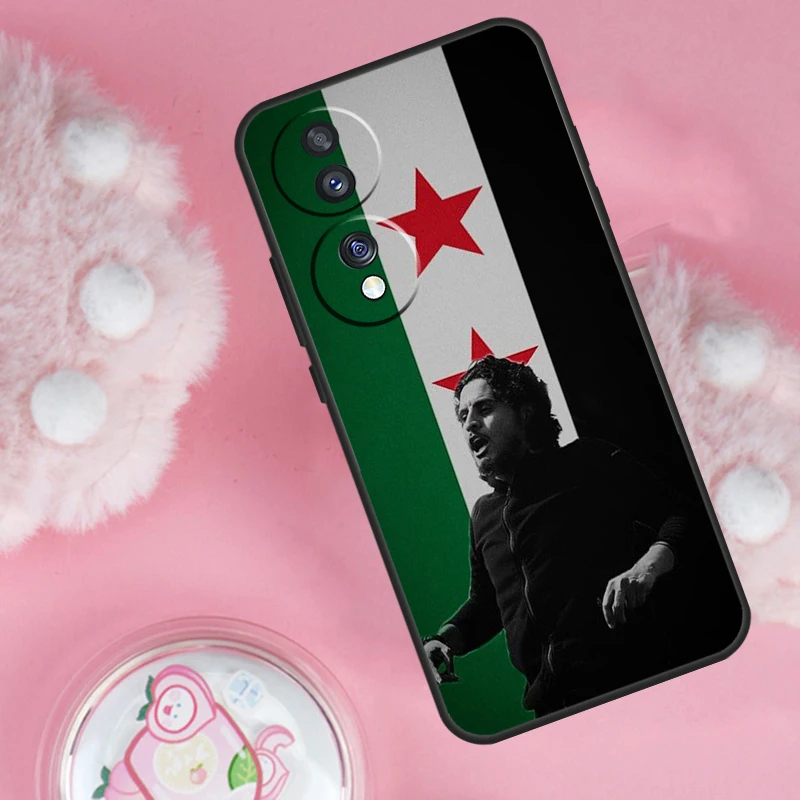 حافظة علم جمهورية سوريا لهاتف Honor Magic 7 Lite 5 6 Pro Honor 200 50 70 90 Lite X9b X9a X8b X8a X8 X9 X9c