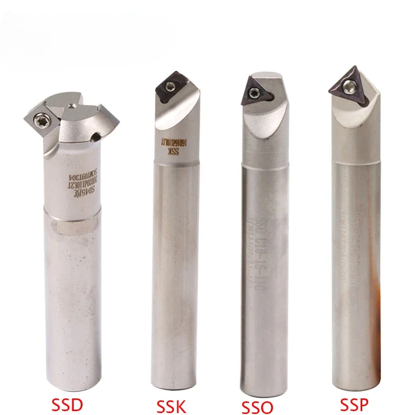 

NEW SSP SSO SSD 45Degree Insertable Face Mill for TCMT16T308 Chamfer Cutter CNC machine tool knife milling cutter arbor for used