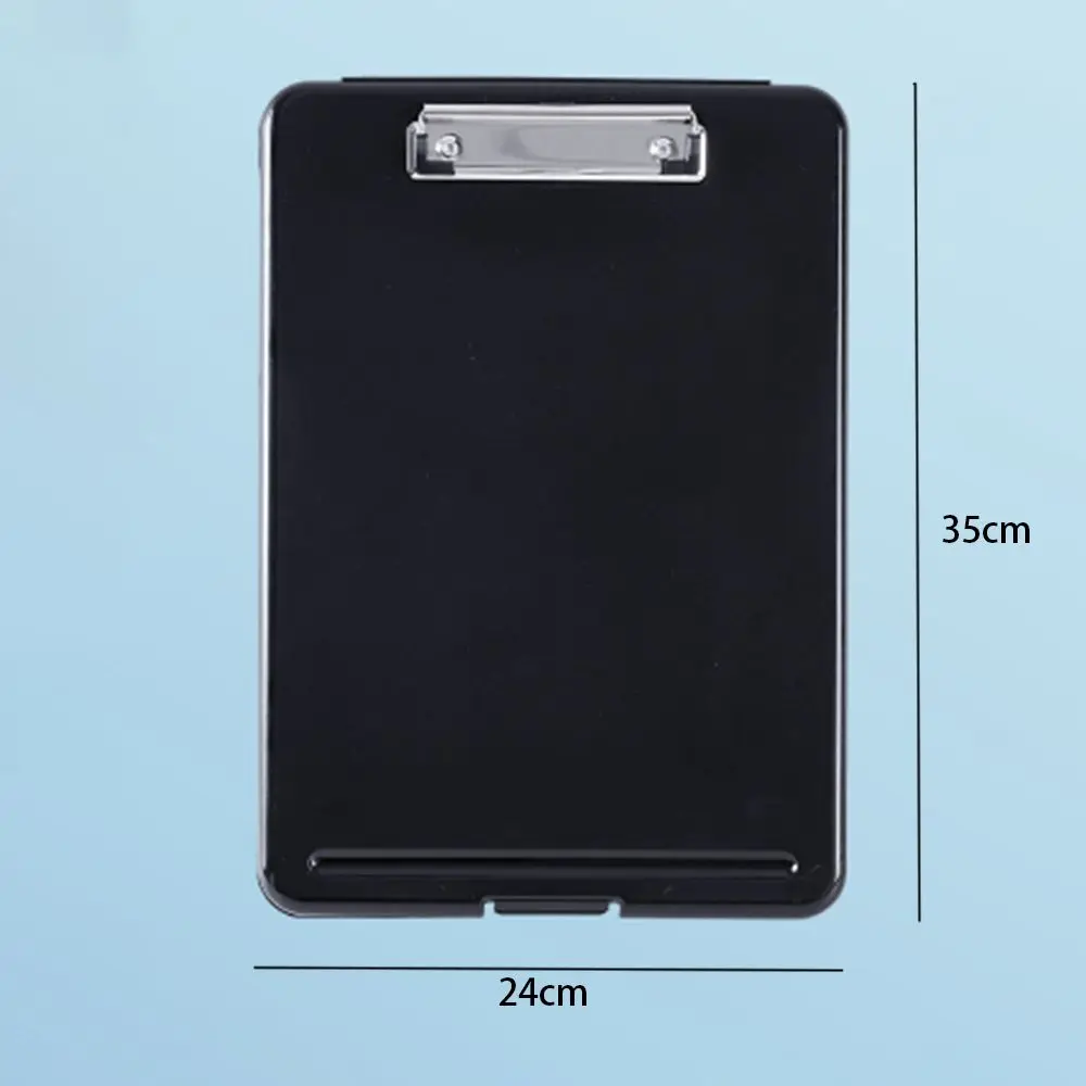 Plastic A4 File Folder Durable Multifunctional A4 Writing Board Large Capacity Wear-resistant Data Preservation Folder