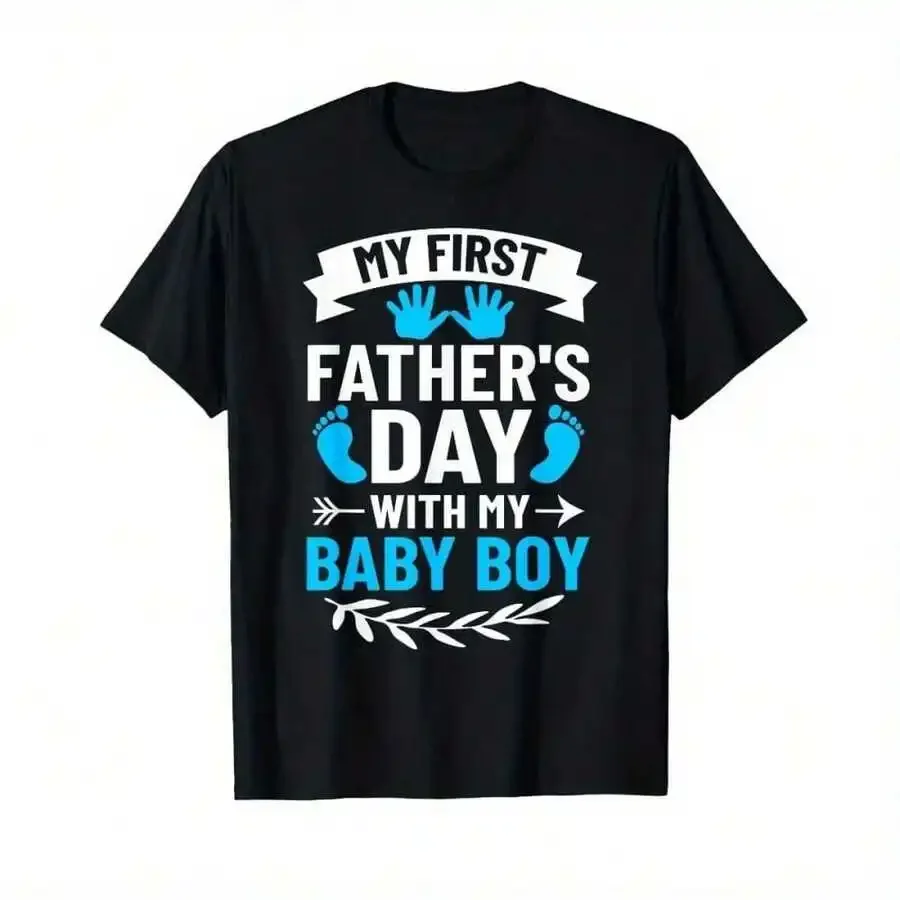 Most Popular My First Fathers Day Baby Boy Outfit First Time Dad T-Shirt