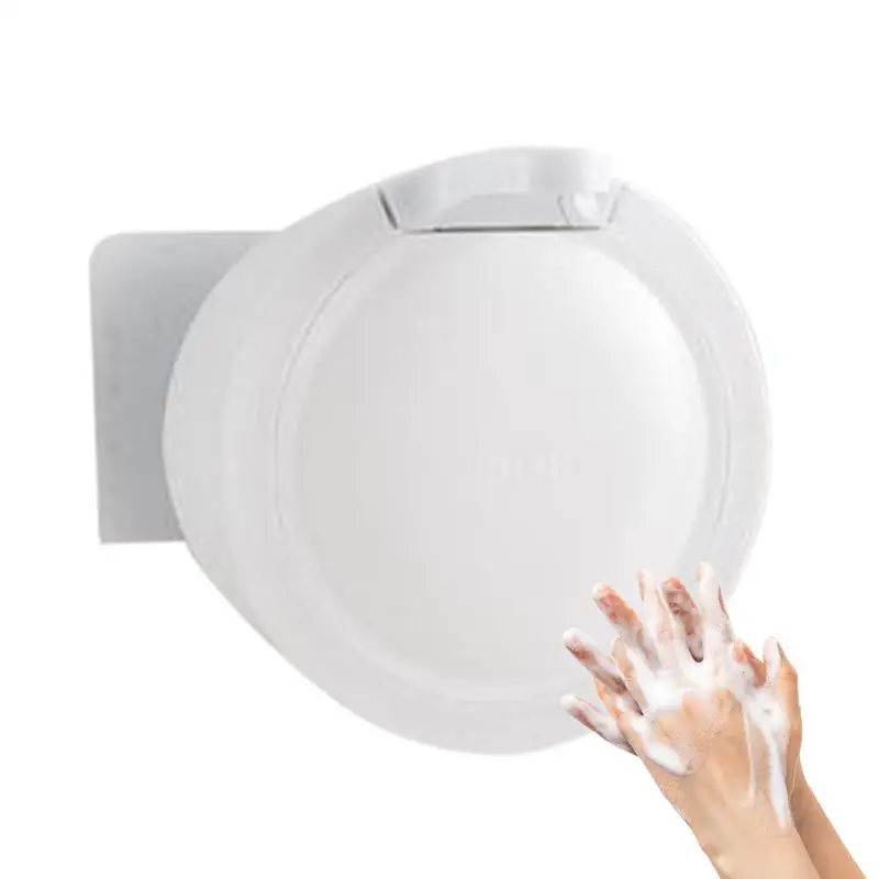 

Wall Detergent Dispenser Hand Touchless Shampoo Dispenser Soap Dispenser No Drill Pump Dispenser Manual Liquid Container For