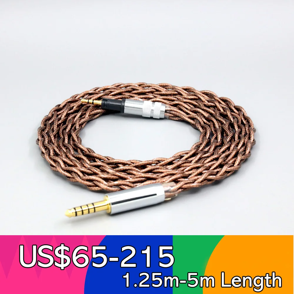 

99% 24k Gold 7n Pure Silver Graphene Shield Earphone Cable For Sennheiser Momentum 1.0 2.0 Headphone 4 core 1.8mm LN008561