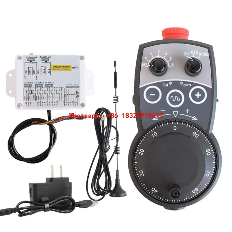 6axis with E-STOP CNC Cyclmotion MPG Handwheel Manual Generator support SIEMENS MITSUBISHI FANUC FAGOR PLC24V LNC GSK SYNTEC
