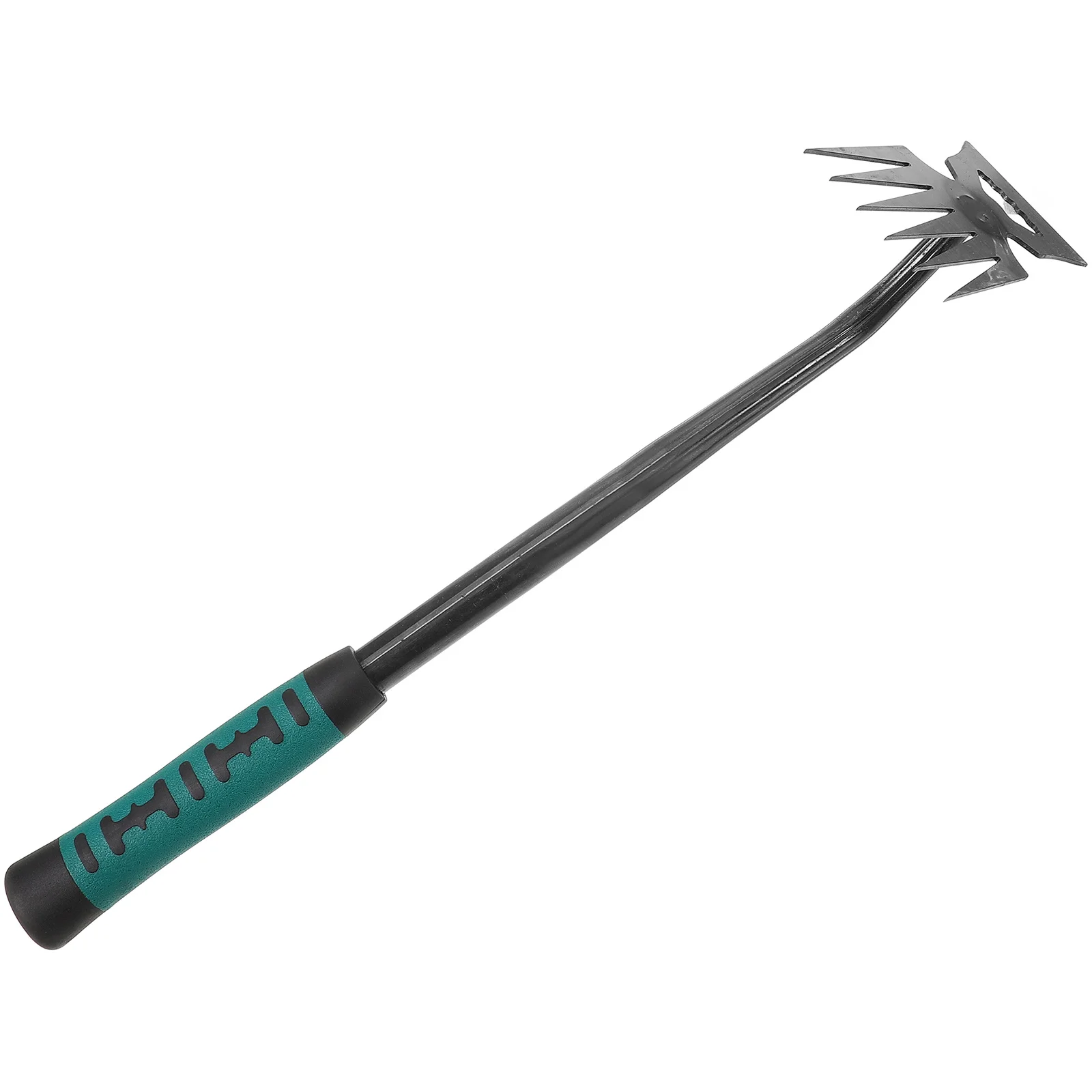 أداة إزالة الأعشاب الضارة متعددة الوظائف من الفولاذ لإزالة الأعشاب الضارة، شوكة إزالة الأعشاب الضارة اليدوية المتينة، أدوات البستنة في ساحة الحديقة، العنيد