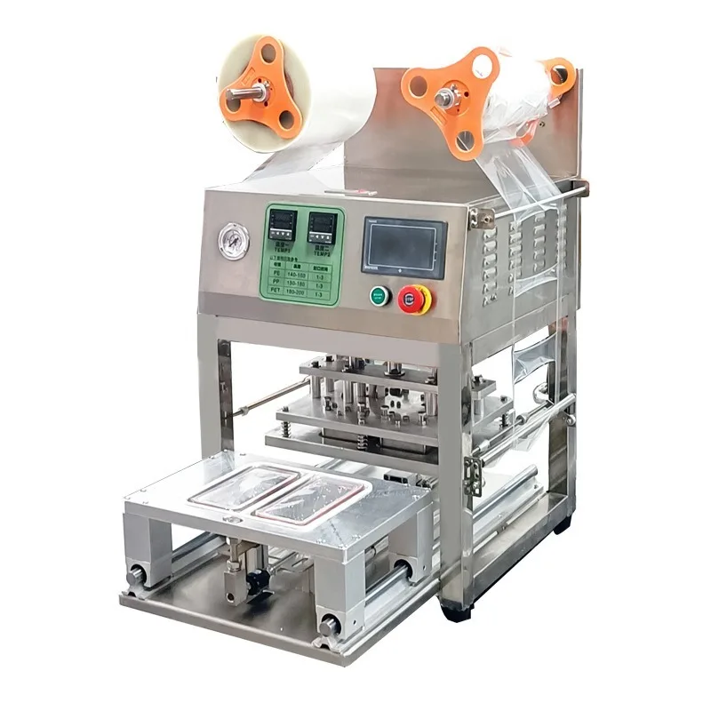 Commercial desktop cup sealing machine, jelly cup flower teacup sealing machine