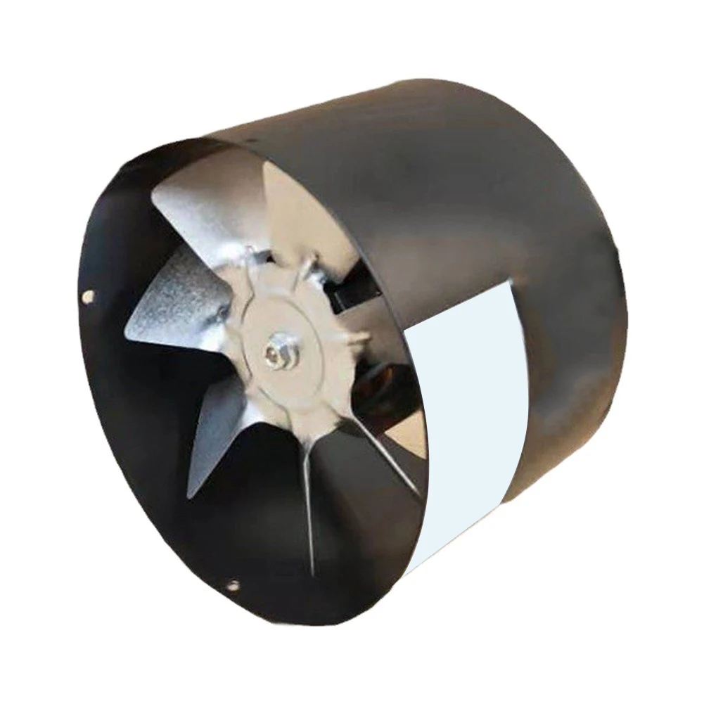 5 inch Metal Inline Duct Fan for Exhaust Applications with 450m3/h Air Volume 58Pa Total Pressure and AC220V 35W Power Input