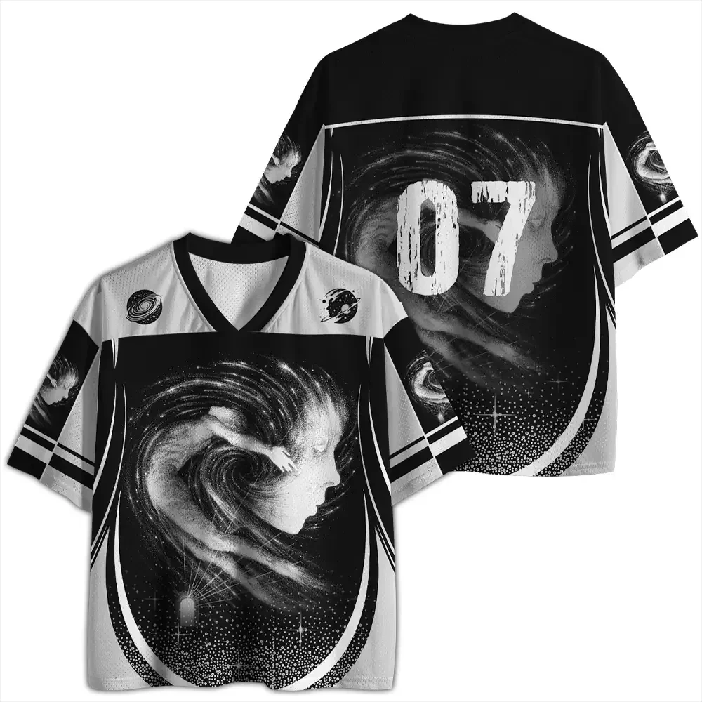 2026 Summer Fashion New Gothic Style Punk Exploration Space 3D Printed Loose Short Sleeved Street V-neck T-shirt Plus Size
