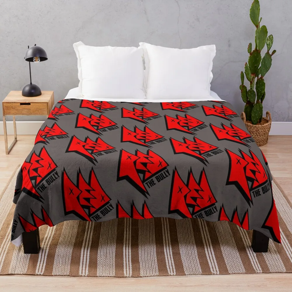 

Red The Bully Official Logo Throw Blanket Cozy Throw Blanket for Bed Sofa Chair