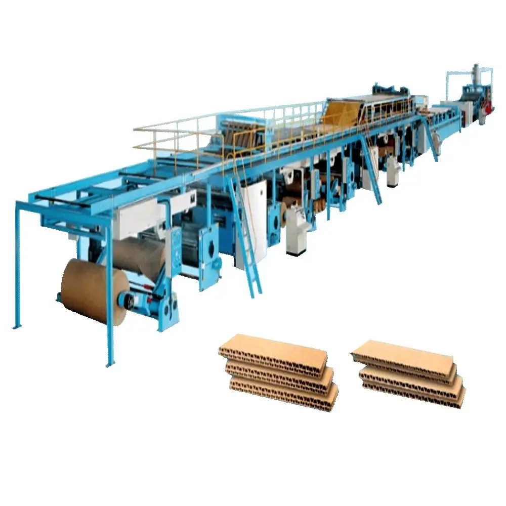 Carton Box 3 5 Ply Corrugated Cardboard Carton  Production Line, Carton Machine