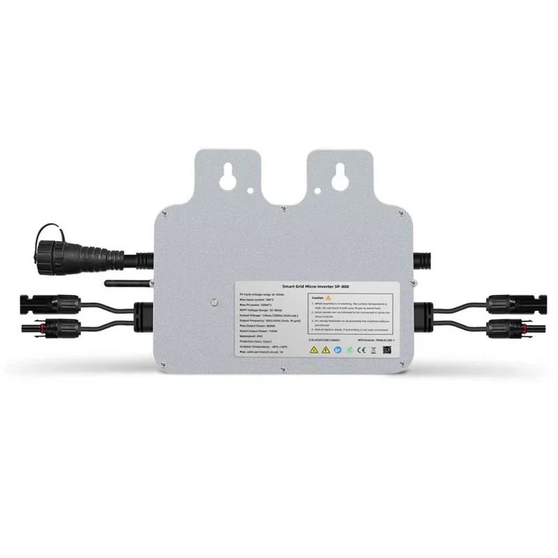 2026/800w On-grid Tie Solar Micro Inverter Smart Mini Microinverter Solar System Micro Inverter For Balcony Solar Panel