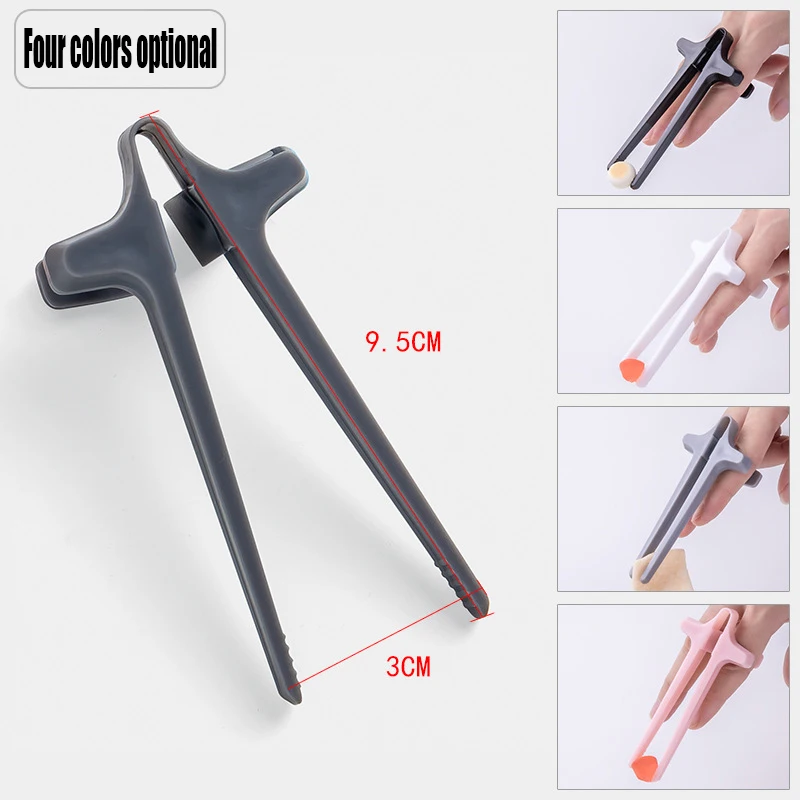 Free-Hands Snack Finger Chopsticks Play Game Lazy Assistant Fashion Clip Snacks Not Dirty Hand Phone Accessory Kitchen Tools