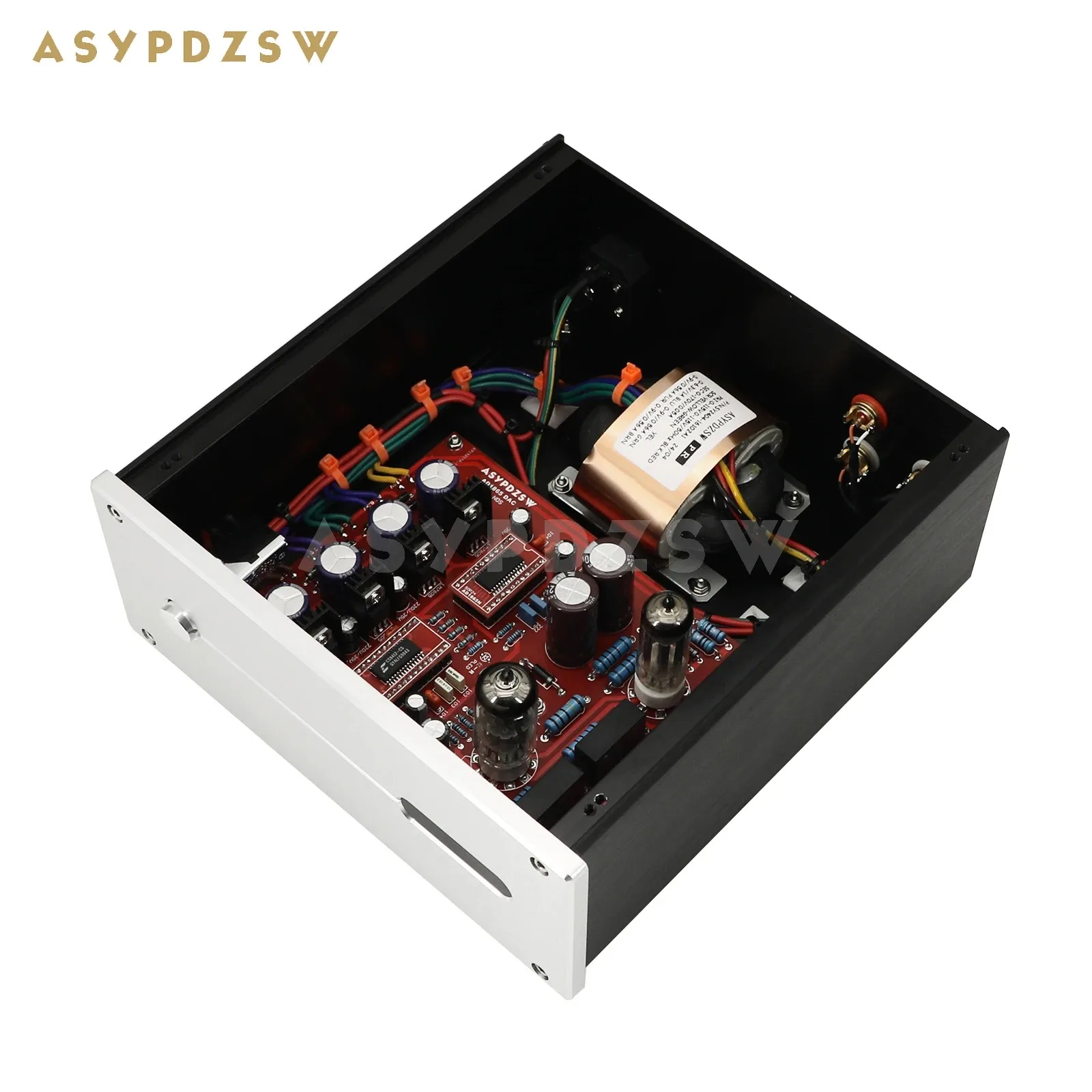 Decodificatore valvolare HIFI Stereo 6Z4+6N11 R2R NOS AD1865+CS8412 Audio AD1865 DAC (Chip DAC opzionale)