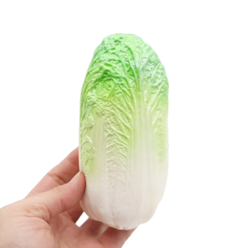 vegetable squishy Fidgeted Squeeze Slow Rising Chinese Cabbage Squeeze Educational Toys For Kids Adult