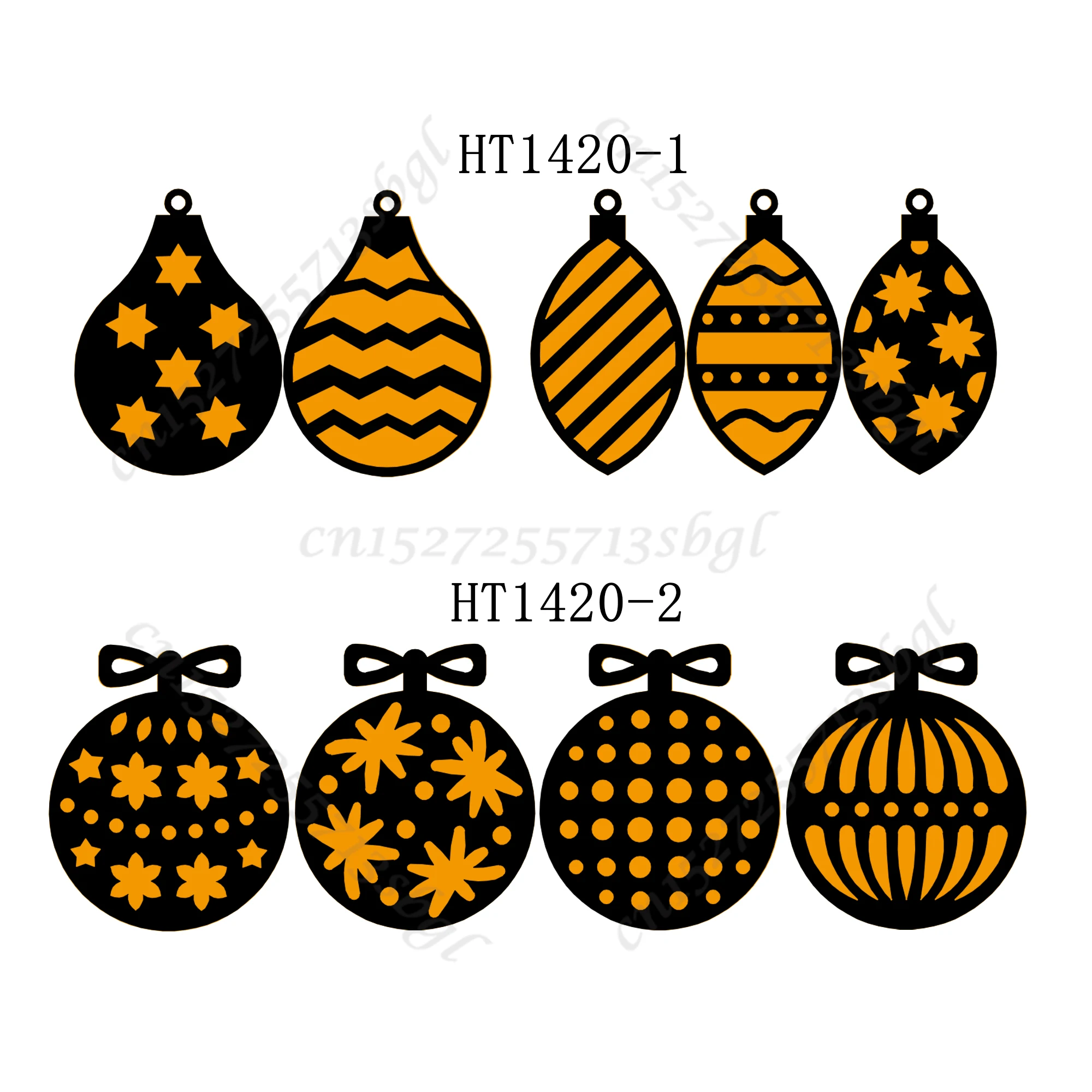 

Новая форма для высечки и деревянной формы рождественской серии, HT1420, подходящая для обычных машин для высечки на рынке.