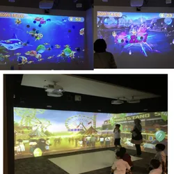 OWAY Multiple Touch All In One Interactive Projection Games System Wall Floor Immersive Games 57 Games Effect