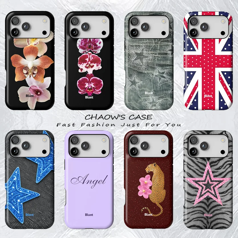 

Korean Vintage Floral & British Flag Phone Case for iPhone 17 17e 16e 16 15 14 13 12 11 Air Pro Max Plus Double-layer Back Cover