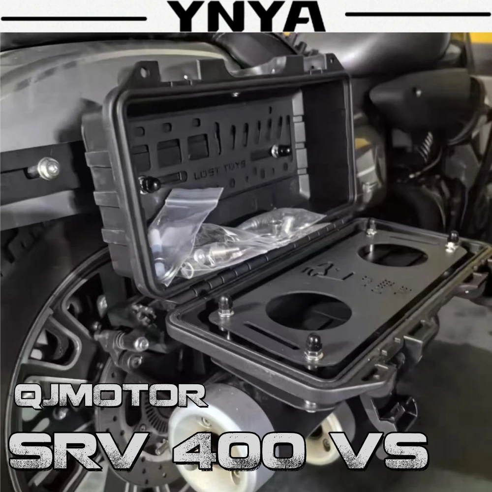 for-qjmotor-srv400vs-cruise-motorcycle-modified-side-bag-bracket-tactical-panel-coffee-side-box-camping-expansion