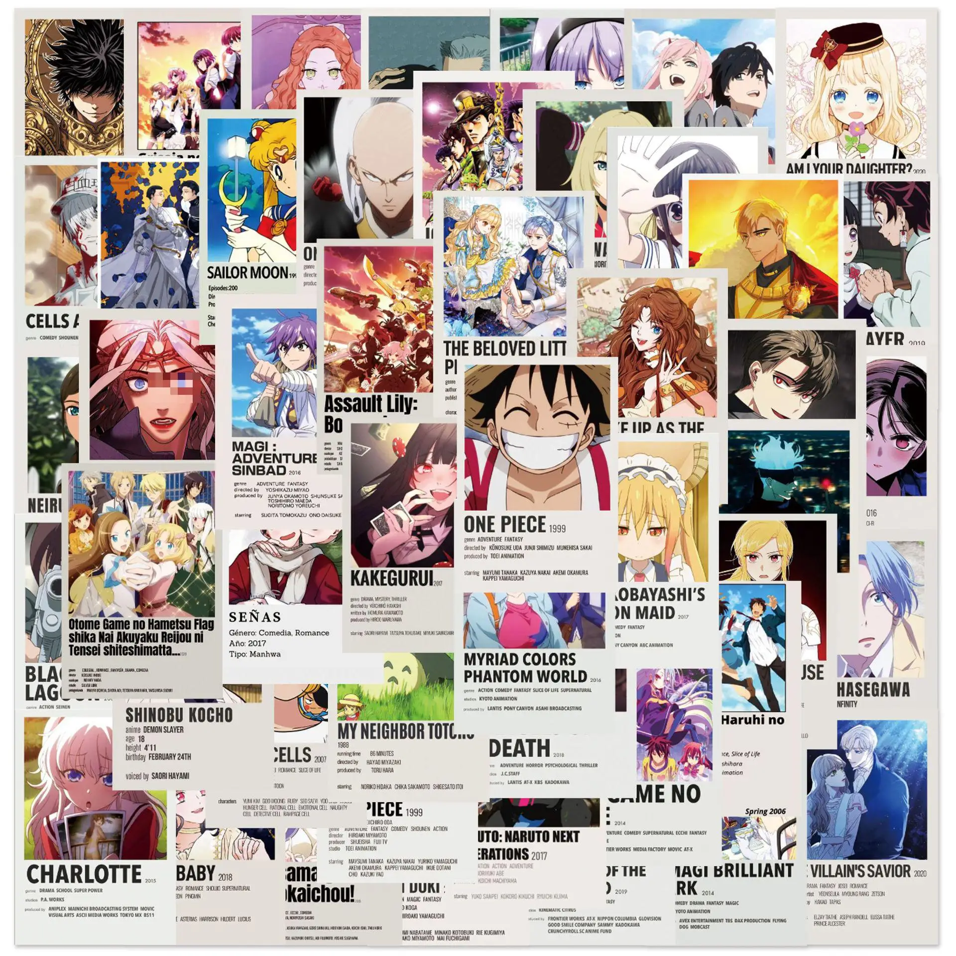 colecao-de-50-adesivos-de-anime-adesivos-de-graffiti-a-prova-d'Agua-decalques-diy-para-telefone-laptop-ipad-bagagem-caderno-decoracao-de-garrafa-termica