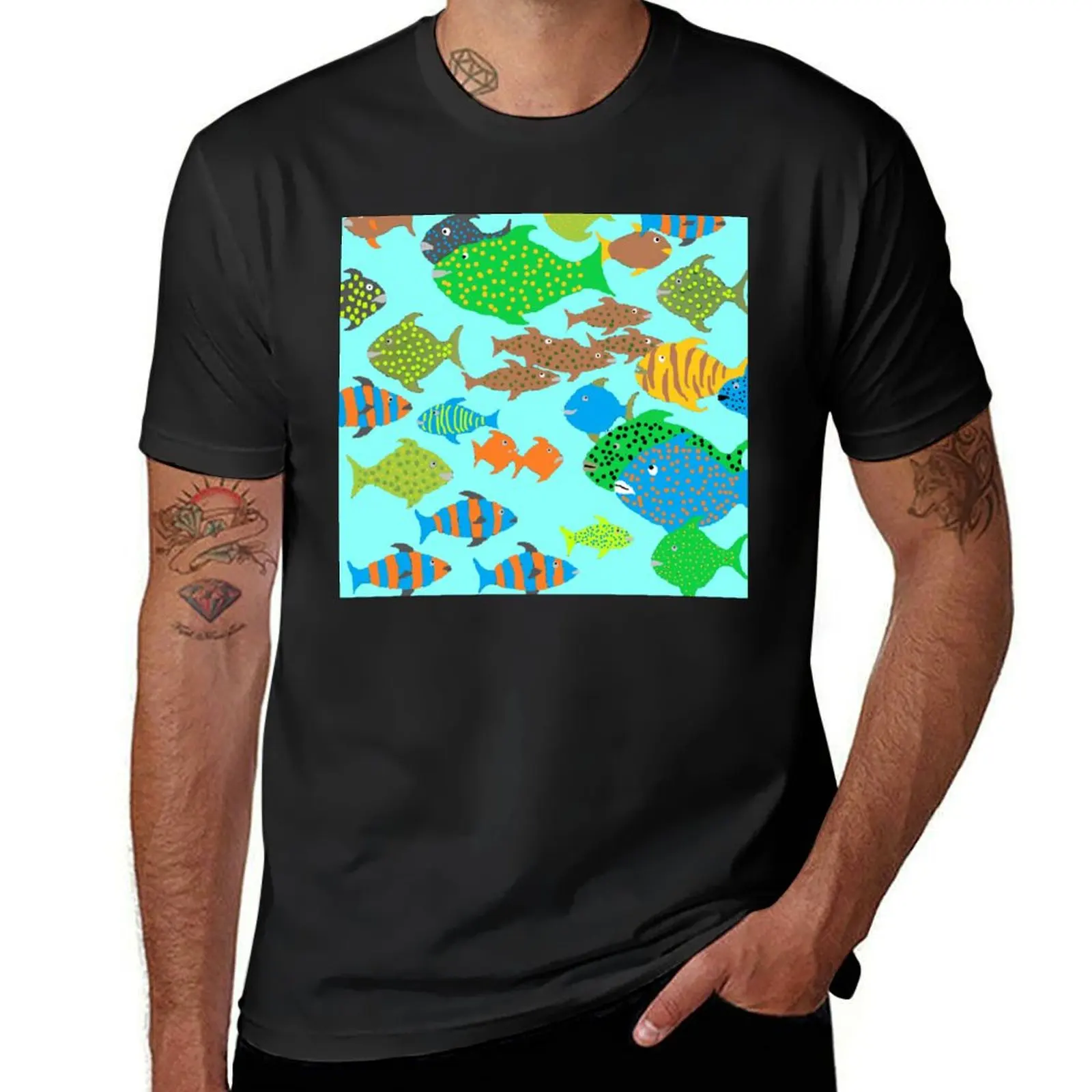 The Aquarium II T-Shirt summer tops summer top new edition t shirt men