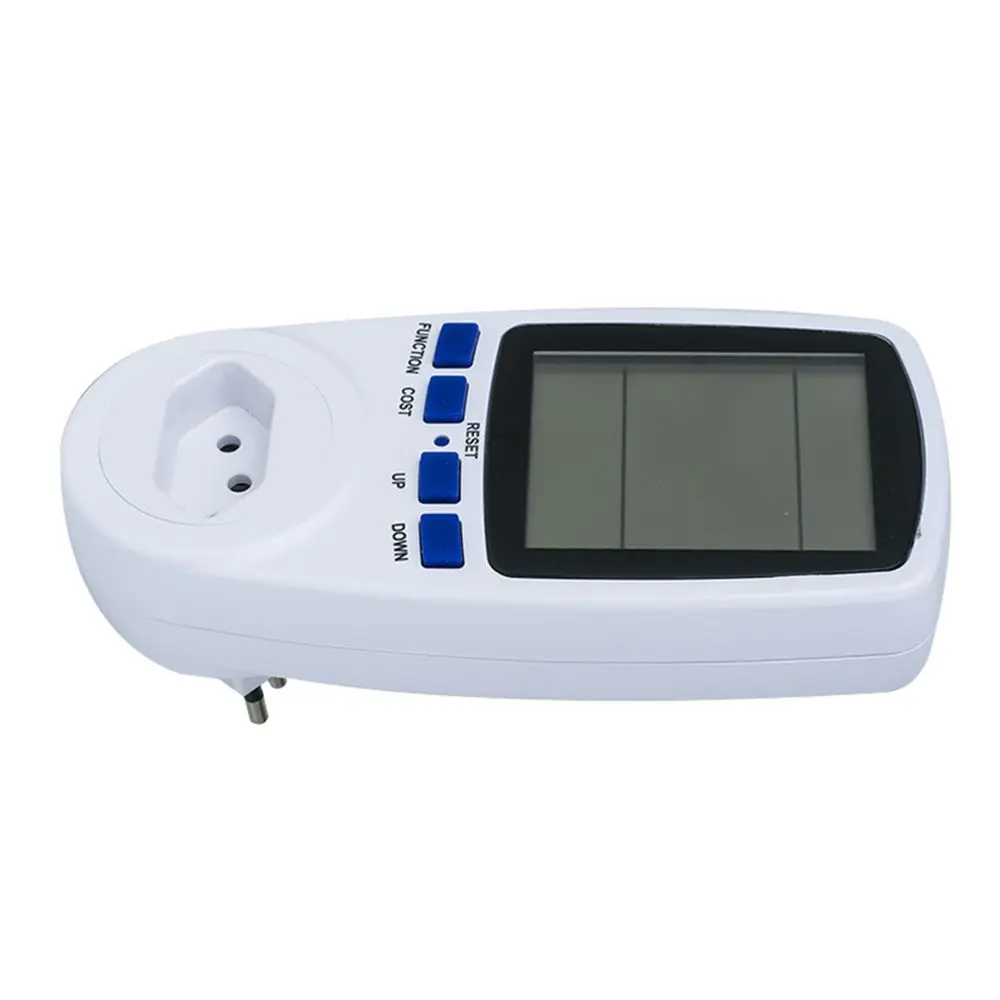 AC 220V Brazil BR Plug Socket Power Meter Energy Saving Meter Wattmeter Digital Power Consumption Watts Digital Electricity KWh