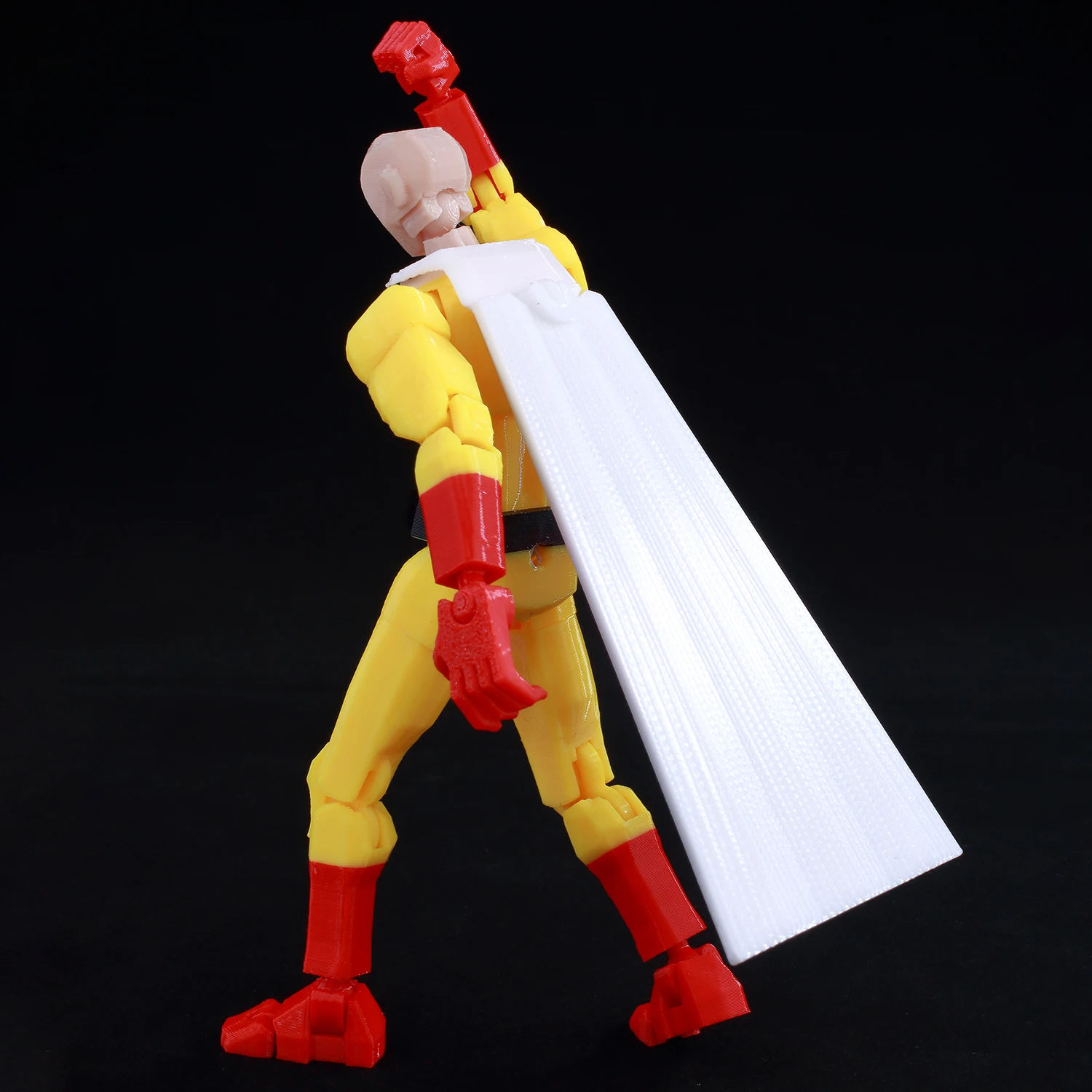 9L3D drukowany manekin Lucky 13 One-Punch Man 3D figurka, wieloprzegubowy model Anime, prezent kolekcjonerski dla fanów