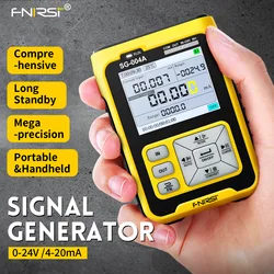 Fnirsi SG-004A multifunktion aler tragbarer Mini-Signalgenerator-Kalibra tor 4-20mA Thermoelement-Widerstands druckt rans mitter