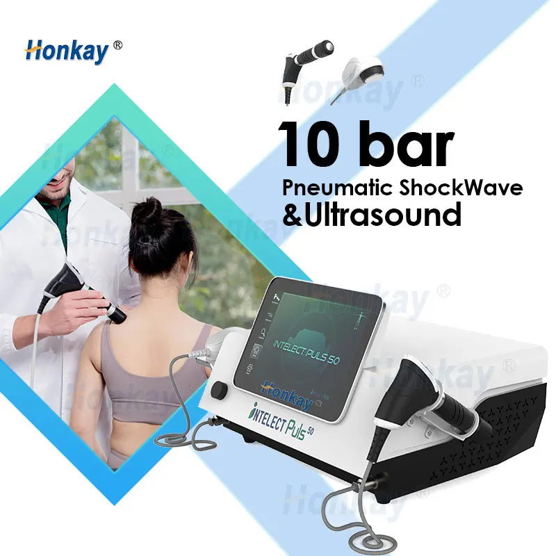 10 Bar Shockwave Therapy Ultrasound Pain Relief Body Massager Muscle Relaxation Pneumatic Shock Wave For ED Treatment