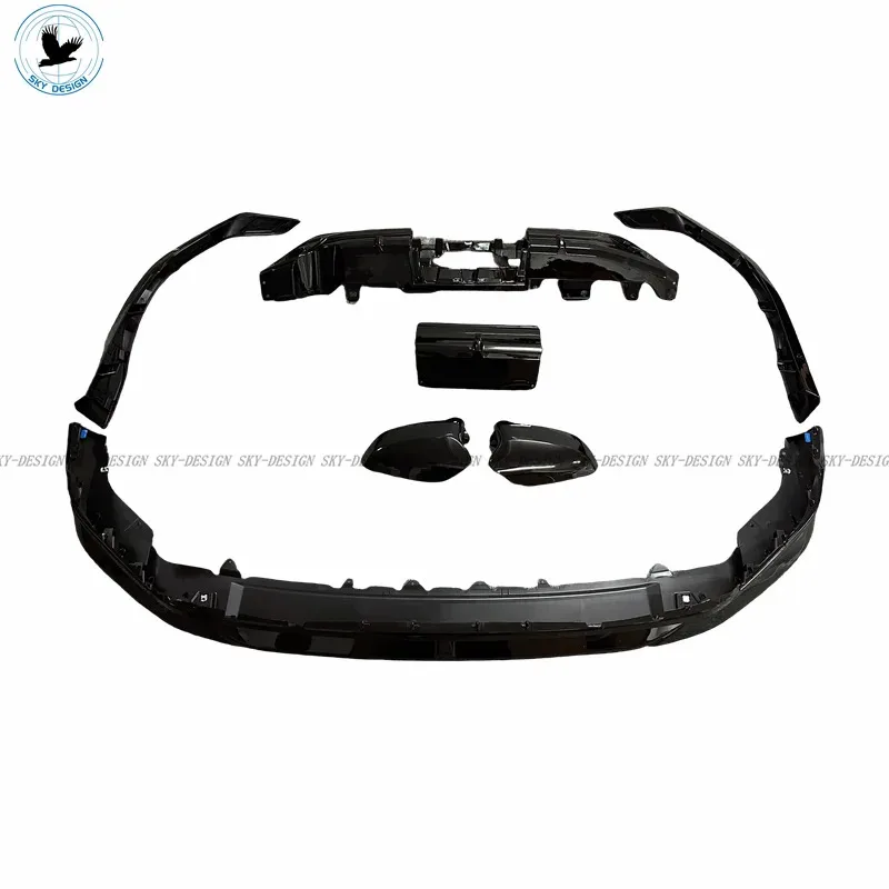 

High quality2024-2025 for LX600 F-Sport Body Kit Glossy Black Sport Bumper with Front Lip Rear Diffuser Side Mirror Tuning New