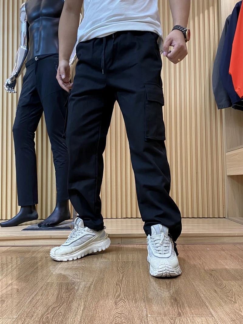 

Ультра-ценные мужские повседневные брюки, прямые брюки с эластичной резинкой на талии, спецодежда с несколькими цветами, гладкие, новые осенние модные брюки