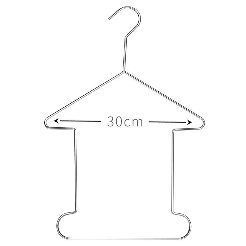 Nordic Clothing Store Children's Hanger Golden Metal Triangle Long Hook Support Display Stand Kids Fashion Suit Integrated Show