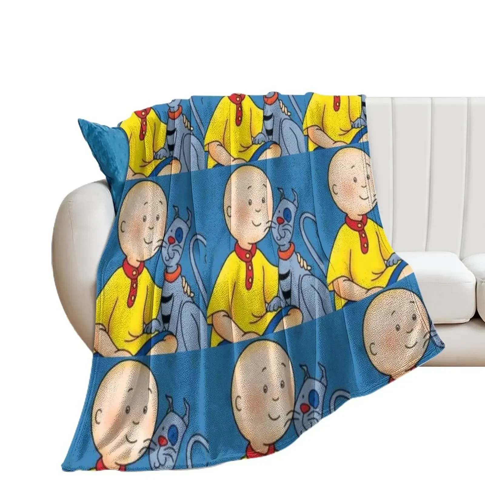 Caillou :D Throw Blanket Vintage Comforter Blankets