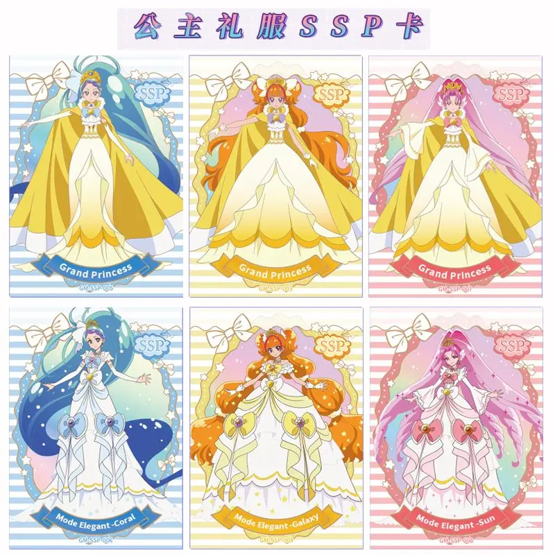 Precure Collect Card Kawaii Anime Cartoon Student Exquisite Desktop Ornaments Pretty Cure Tropical Rouge Girl Prop Birthday Gift