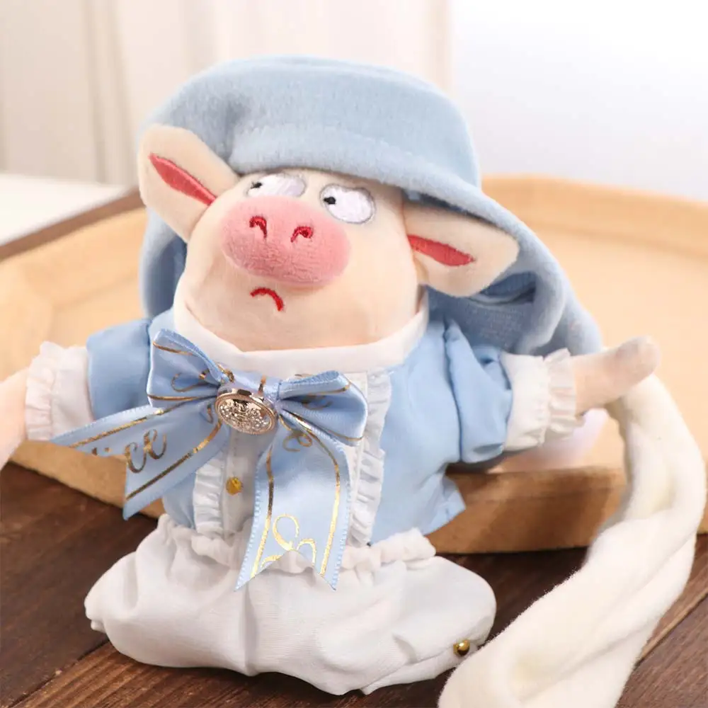 

Clothes Lovely Design 20CM Cotton Clothes Dress-up Cartoon Clothes Kawaii Animal Onesie Long Ear Rabbit Hat Accessories