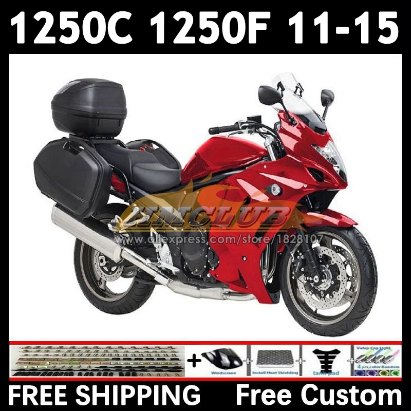 Bandit For SUZUKI GSX1250F GSX1250 FA C 11 12 13 14 15 35No.45 red stock GSXF1250 GSX1250C 2011 2012 2013 2014 2015 Fairings