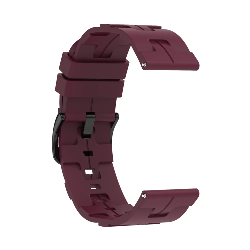 Спортивный силиконовый ремешок для часов 20 мм 22 мм для Huami AMAZFIT GTR 4 3 Pro 47 мм ремешок AMAZFIT GTS 4 3 2e BIP 5 браслет-браслеты