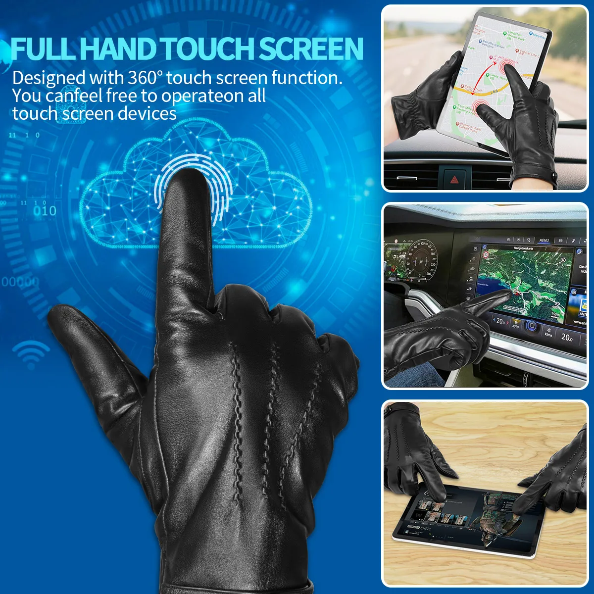 Thumbnail 3 - #31 Leather Touchscreen Gloves Ranking List in 2026