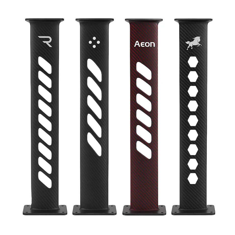 

Customized Carbon Fiber Mast Aluminum Strut Support Beam for Surf/Wing/E- Board for Ocean Waters