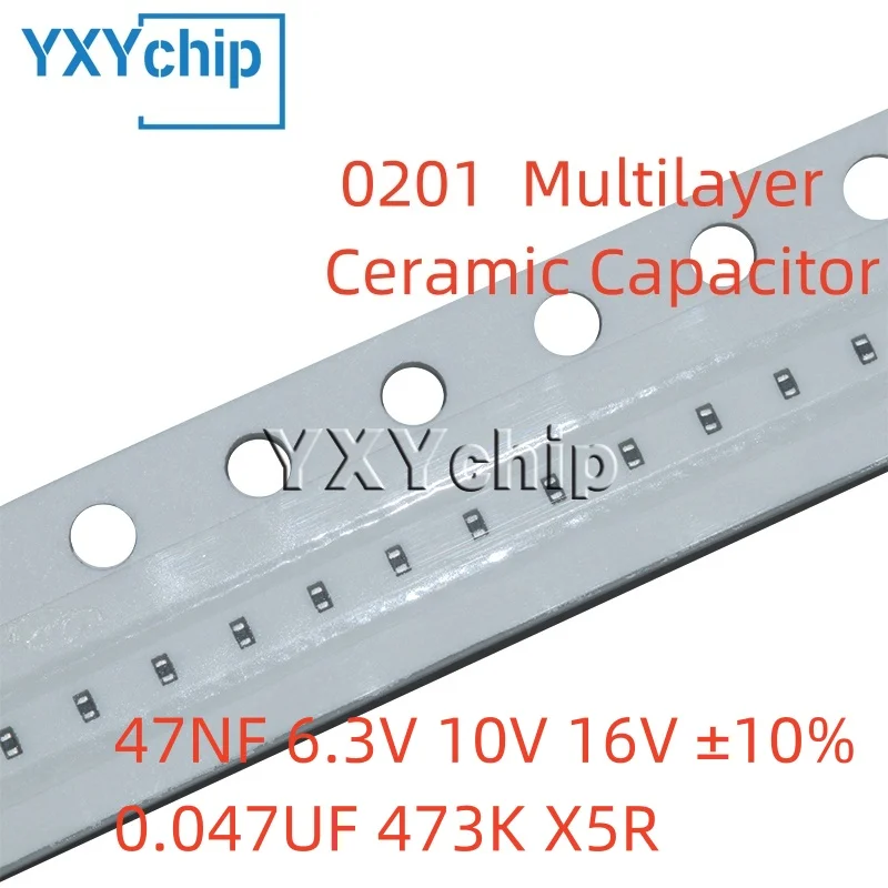 100PCS 0201 47NF 6.…