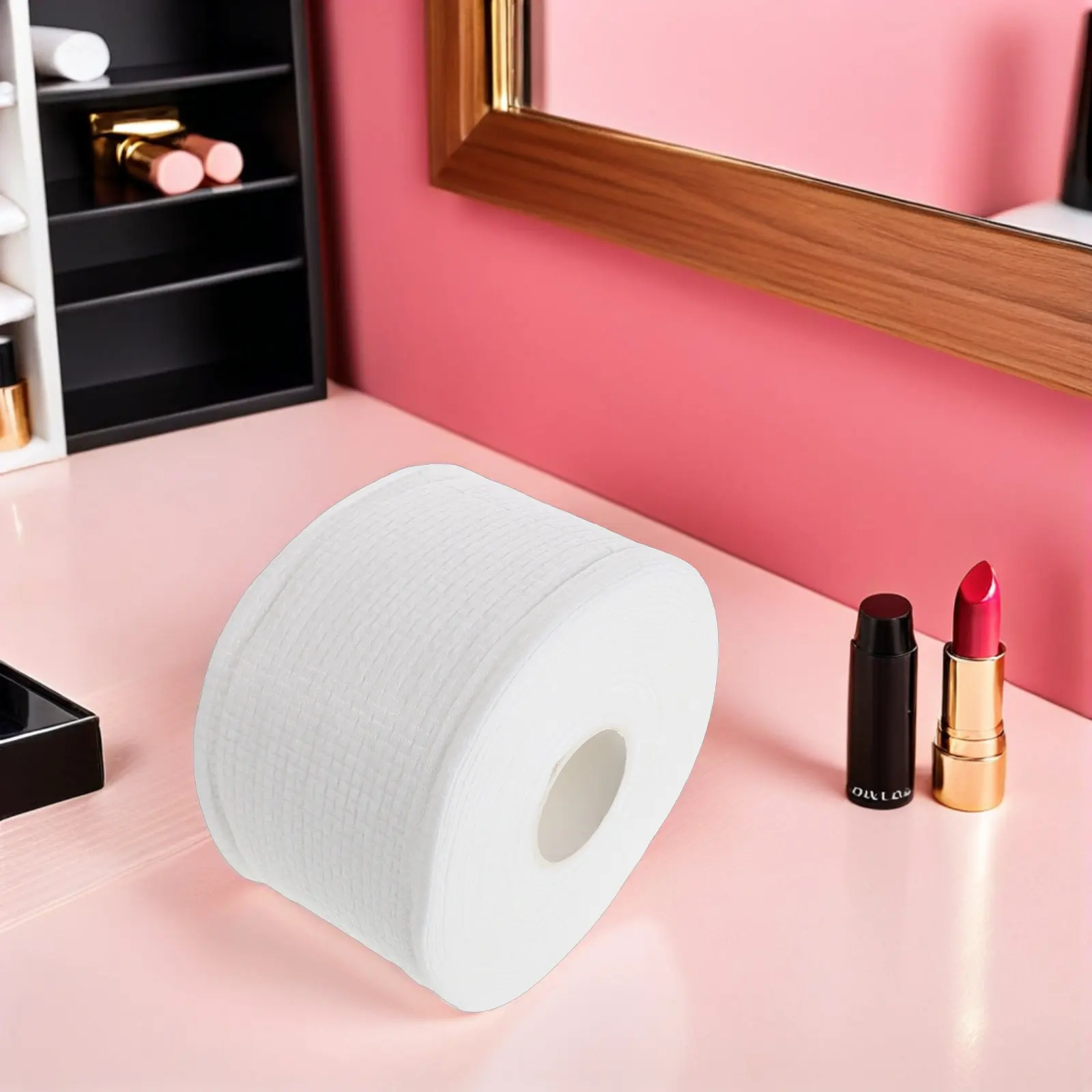 1 roll Soft Disposable Cotton Towel Facial Wet Dry Use Halloween Christmas New Year Cotton Face Towel Cotton Face Towels Ultra