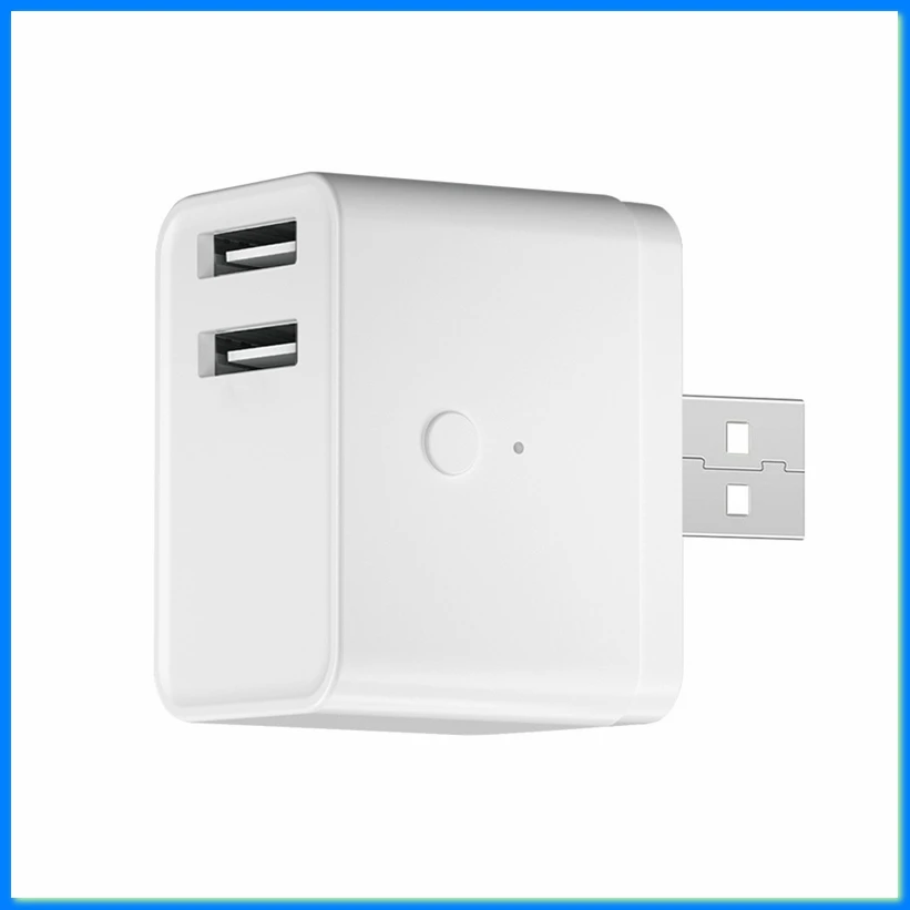 Tuya Smart WiFi USB Adapter Switch 5V Mini 2 USB Power Adapter Smart Life Control for Yandex-DTA9