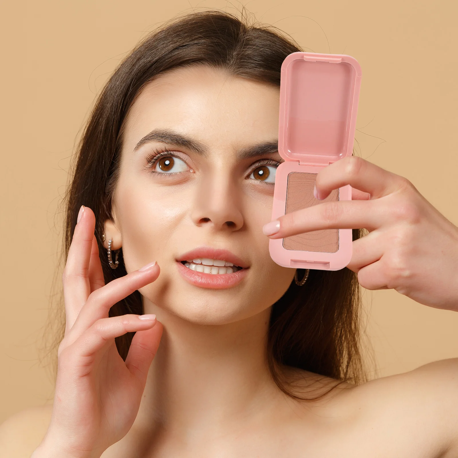 

Bronzing Powder for Natural Contouring Seamless Hairline Blend Lightweight Finish Full Coverage Face Sculpt Makeup Must